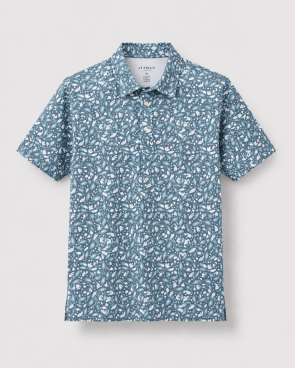 Polo de golf Leaves, segunda vista
